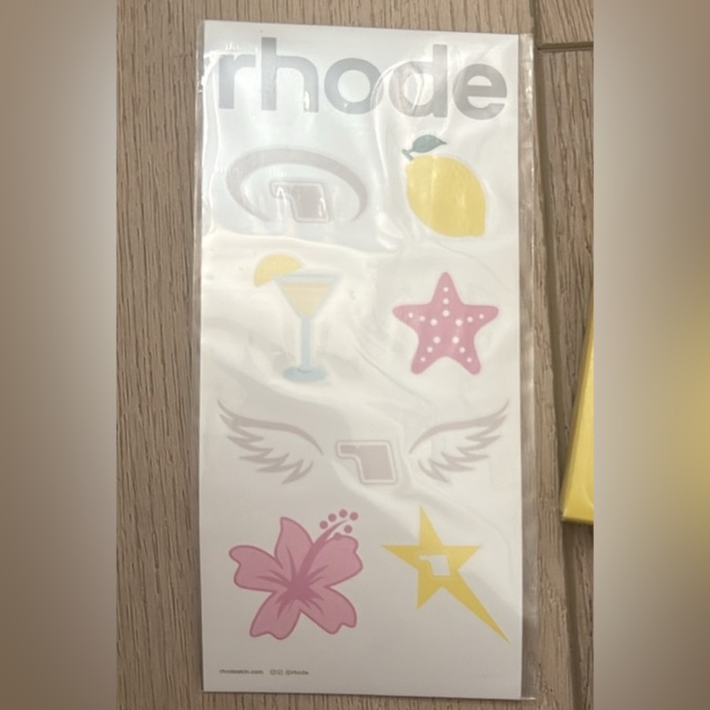 Rhode temporary tattoos!!